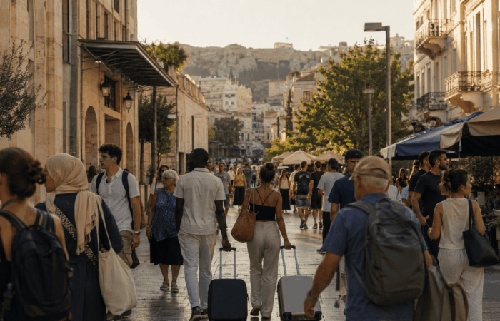 Athens city center near Monastiraki