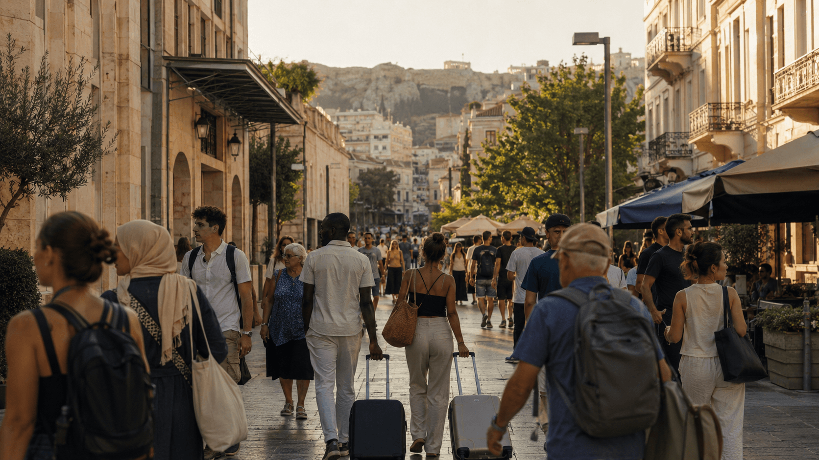 Athens city center near Monastiraki
